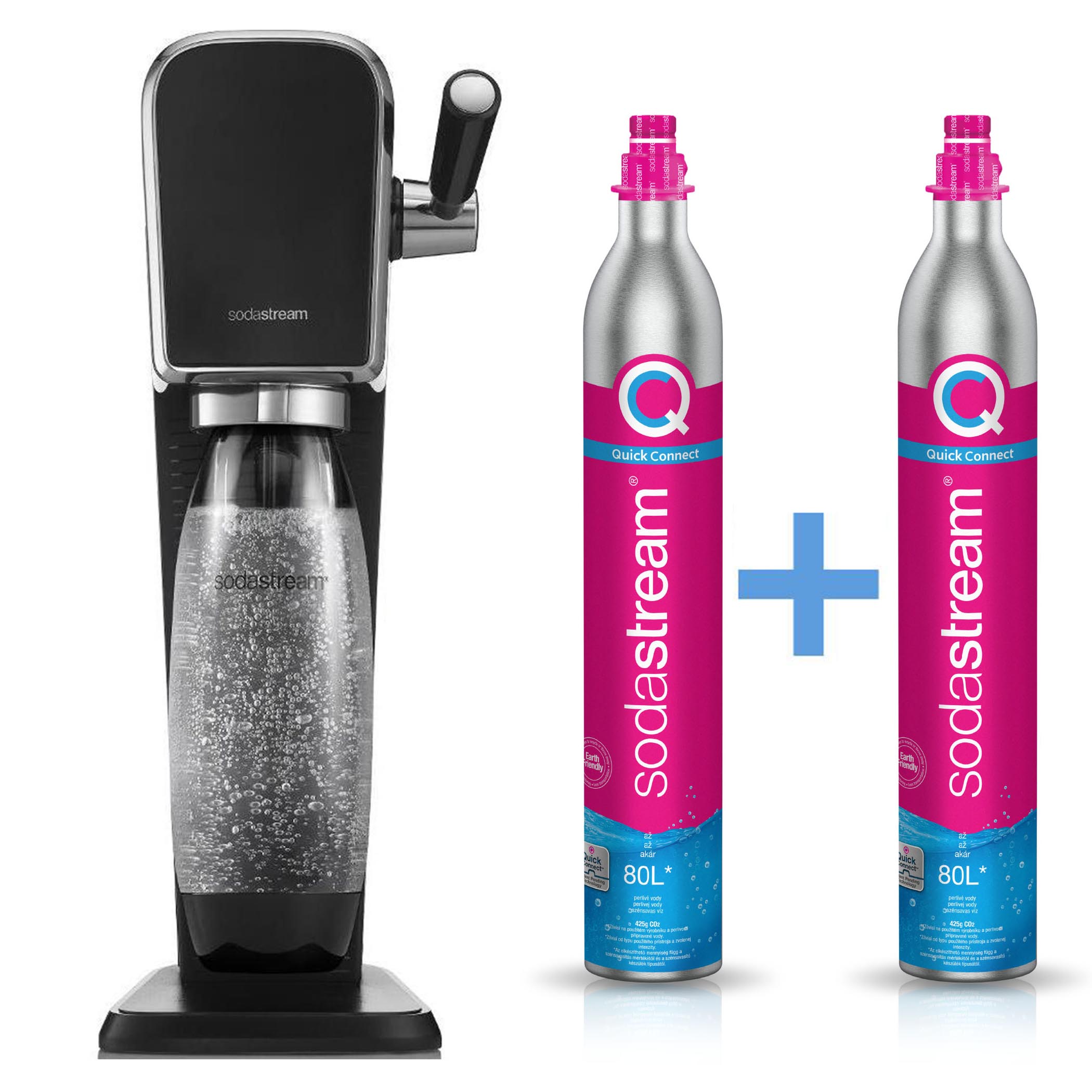 ART Black + CQC patron SodaStream