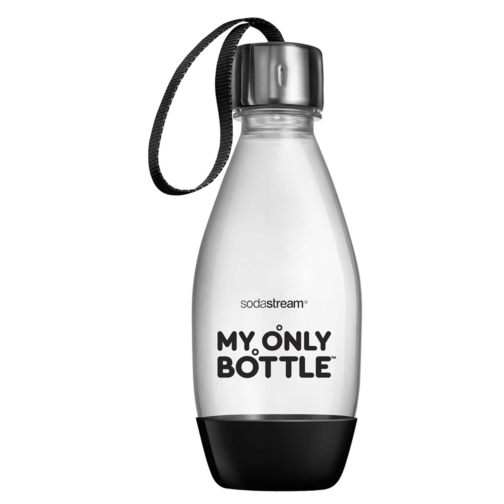 Fľaša 0,6l My Only Bottle | Čierna Sodastream